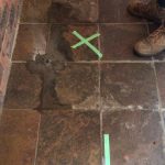 hidden water leaks in house tiles floor